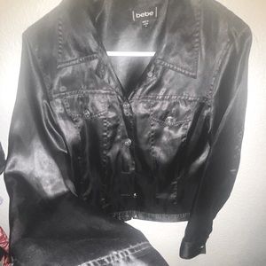 Bebe Satin Jacket